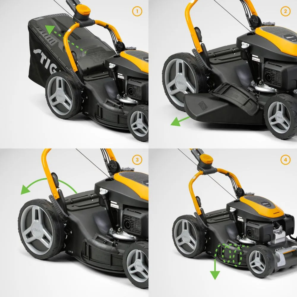 Rasaerba a scoppio Stiga Combi 748 V