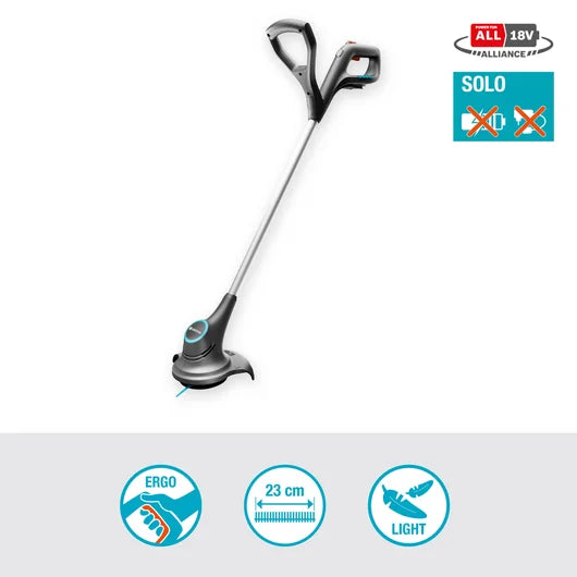 Trimmer Gardena a batteria SmallCut 23/18V P4A solo corpo macchina
