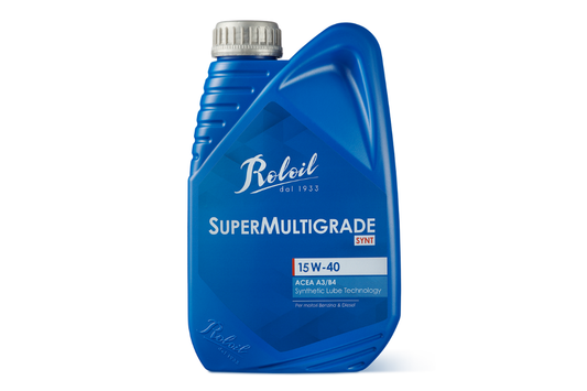Olio motore ROLOIL SUPERMULTIGRADE SYNT 15W-40 - 1 litro