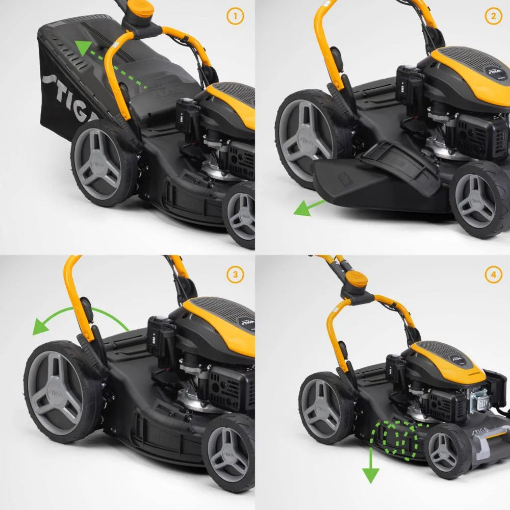 Rasaerba a scoppio Stiga Combi 748 SE