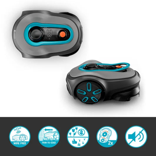 Robot tagliaerba Gardena smart SILENO free 1200m²