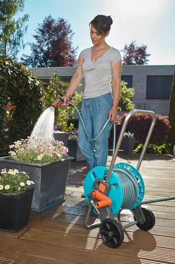 Carrello avvolgitubo CleverRoll S, avvolgitubo, ingombro ridotto