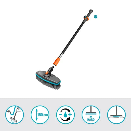 Set con manico per pulizia hard Cleansystem, per superfici resistenti