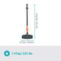 Set con manico per pulizia soft Cleansystem, per superfici delicate