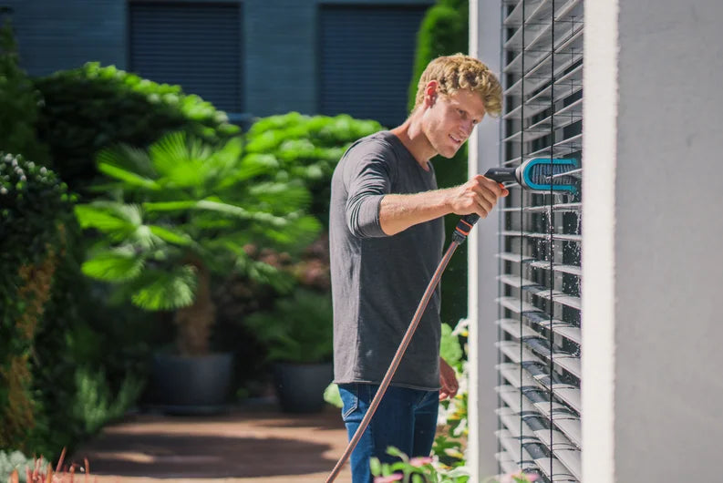 Cleansystem Spazzola Gardena per tenda veneziana, per pulire i listelli con acqua