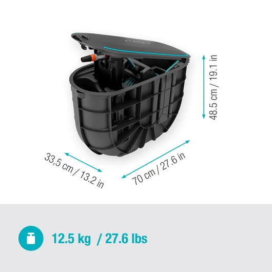 Avvolgitubo Rollup M Interrato con Tubo da 20 m