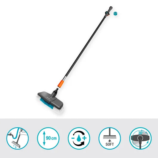Set con manico per pulizia soft Cleansystem, per superfici delicate