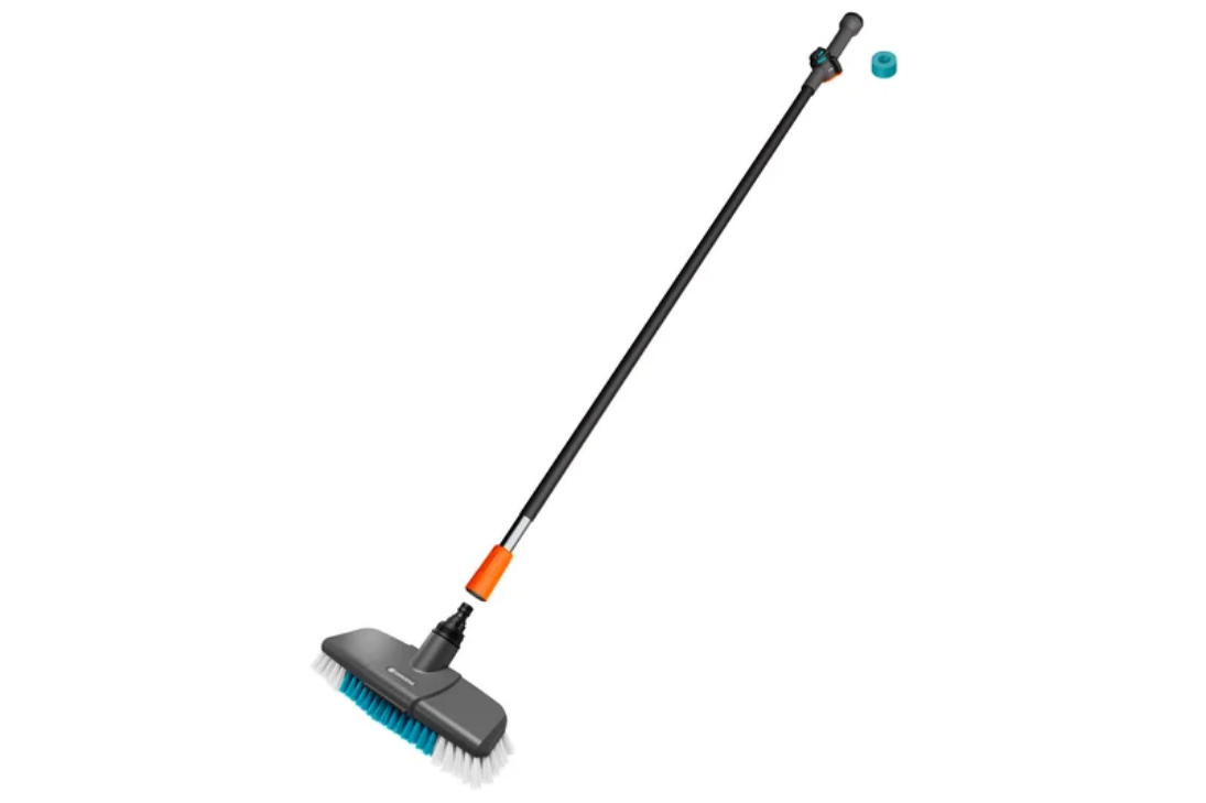 Set con manico per pulizia hard Cleansystem, per superfici resistenti