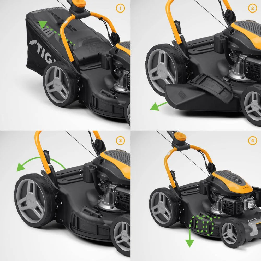 Rasaerba a scoppio Stiga Combi 753 S